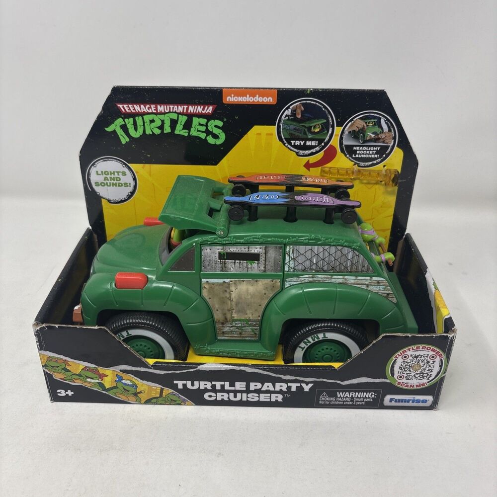 TMNT Teenage Mutant Ninja Turtles Turtle Party Cruiser Sounds & Lights